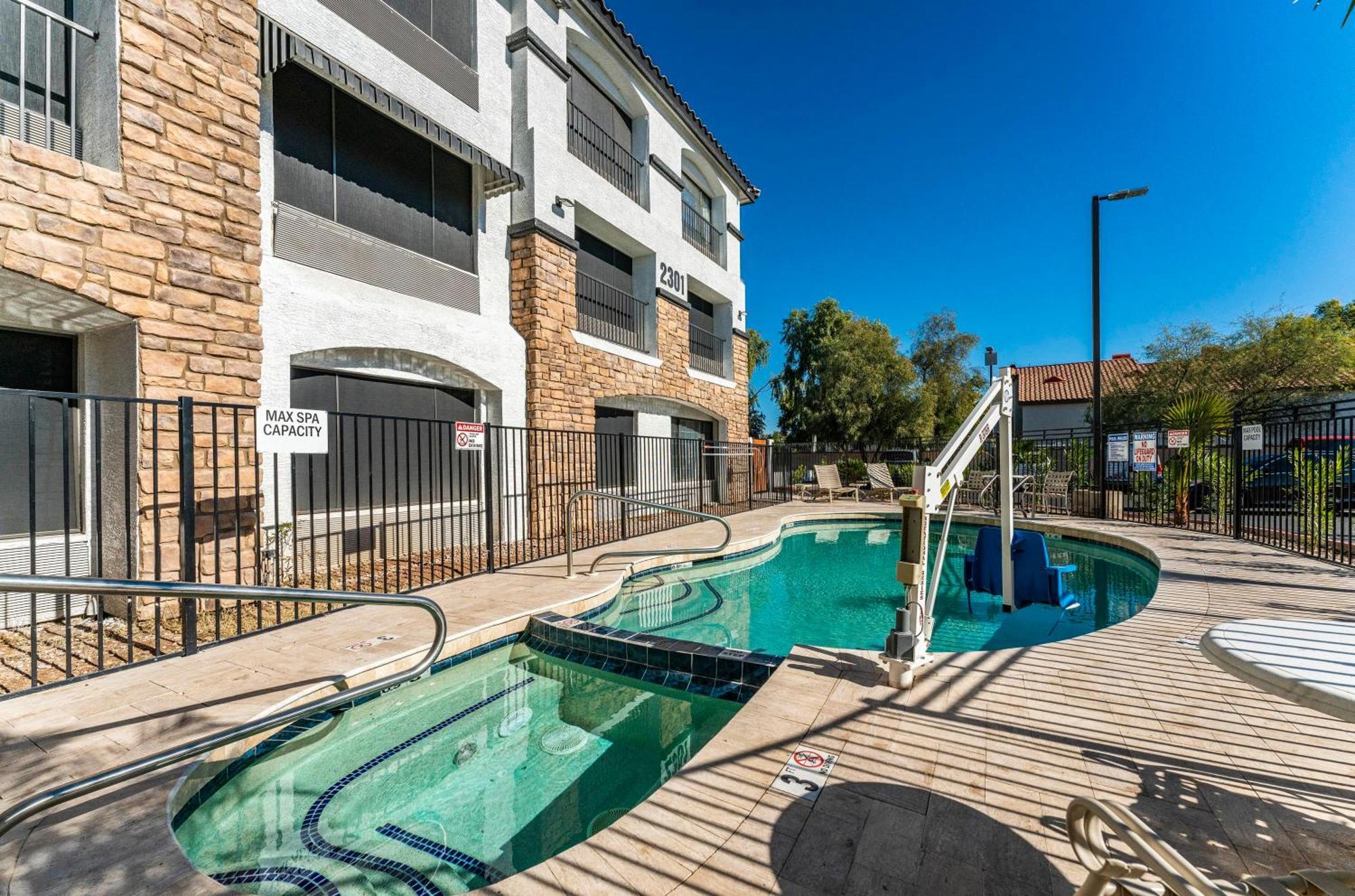Tempe Corner Apartment Studio King Bed Buitenkant foto